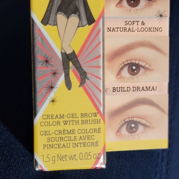 Set of 2 Benefit KA BROW Gel Cream and Brush Mini Shade 3 Medium Two NIB - Picture 8 of 16